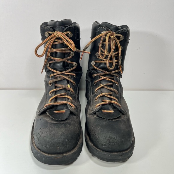 Danner Boots Size 10 Gore Tex Quarry 8” Black Steel Toe main image 7